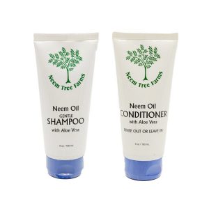 Neem Oil Shampoo and Conditioner Pack, Neem Tree Farms